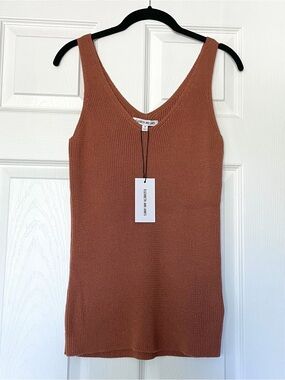 Elizabeth and James Knit Tank Top, M